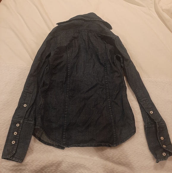 True Religion jean button up shirt - Picture 3 of 3